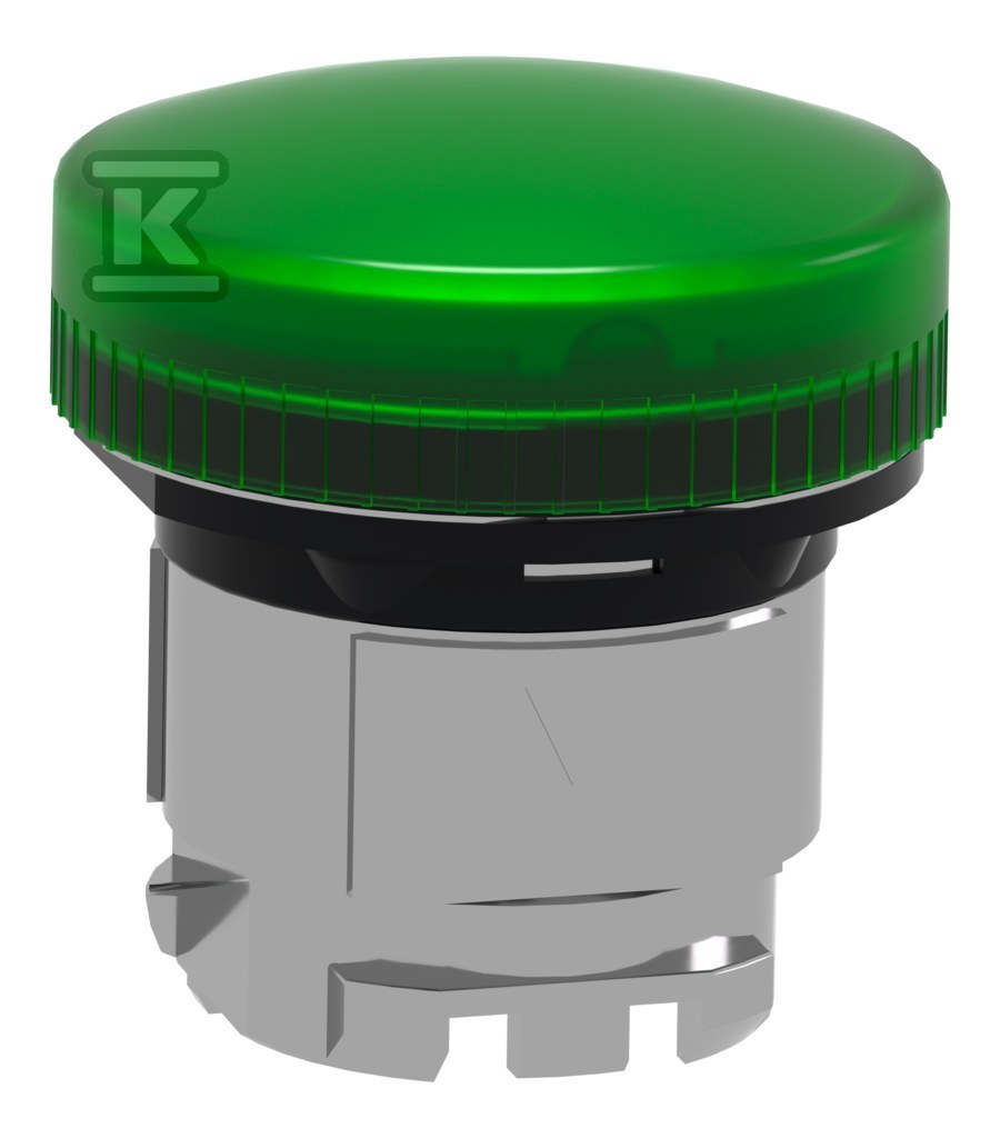 Lâmpada indicadora verde com lâmpada - ZB4BV03